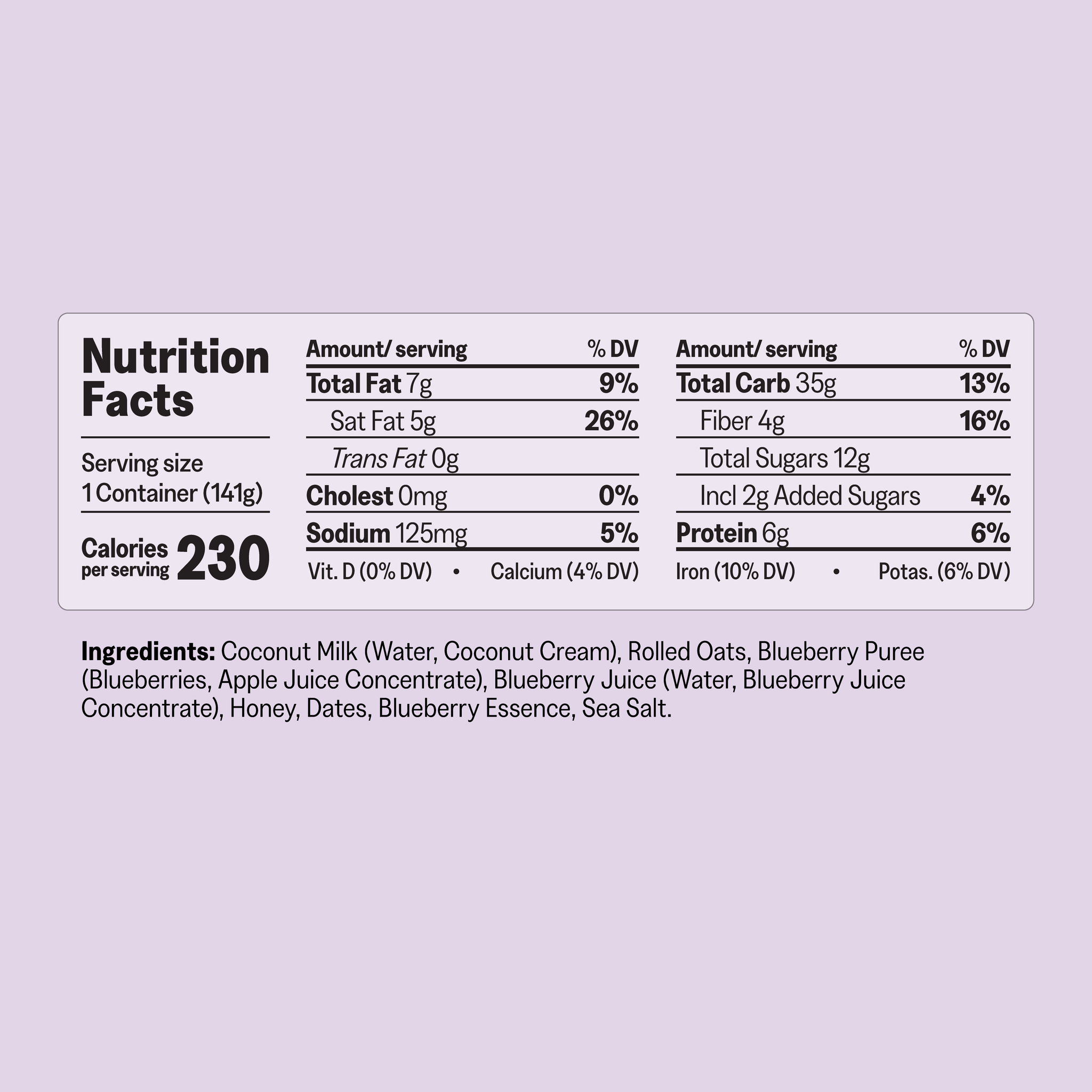 Blueberry 5oz 8-Pack